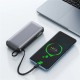 Батарея універсальна Acefast 20000mAh 130W PD, QC/3.0 USB-A+USB-C In/Out,build-in cable M22 Gray (6974316283904)