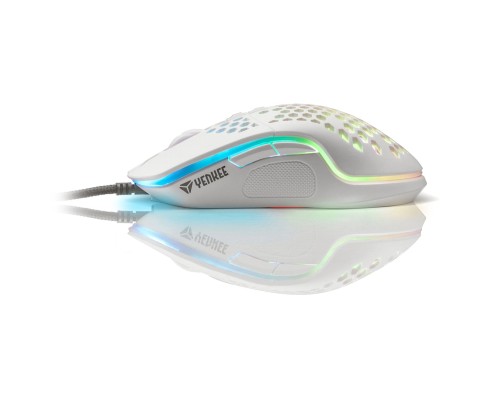 Мишка YENKEE YMS 3030WE Shotgun USB White (45015502)