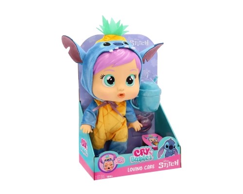 Лялька IMC Cry babies Любов і турбота Дісней Плакса Стіч з аксесуарами 26 см (927377)