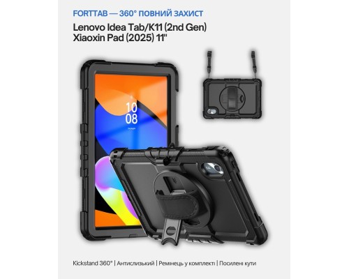 Чохол до планшета BeCover FortTab Lenovo Idea Tab/K11 (2nd Gen) TB336/Xiaoxin Pad (2025) 11