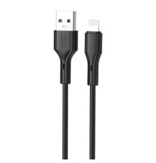 Дата кабель USB 2.0 AM to Lightning 1.0m black XO (NB230_L_Black)