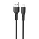 Дата кабель USB 2.0 AM to Lightning 1.0m black XO (NB230_L_Black)