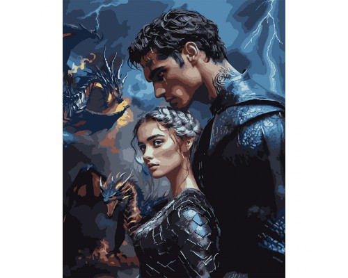 Картина по номерам Santi 4 крило Вайолет та Ксейден 40х50 с (955048)