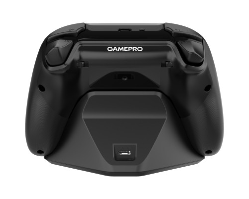 Геймпад GamePro із зарядною станцією 2.4G/BT 5.1/USB (Switch/PS/PC/iOS/Android) RGB Black (GPS20BDOC)