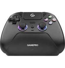 Геймпад GamePro із зарядною станцією 2.4G/BT 5.1/USB (Switch/PS/PC/iOS/Android) RGB Black (GPS20BDOC)
