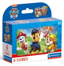 Кубики Clementoni пазл Paw Patrol, 6 елементів (40658)