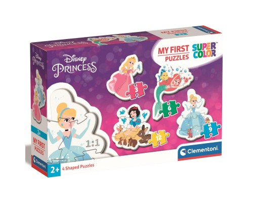 Пазл Clementoni 4 в 1 Princess, серія My First Puzzles (20813.00)