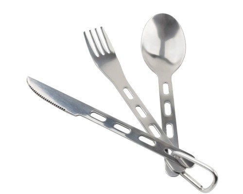 Набір туристичного посуду Tribe Hiker Set сталевий (T-FC-0020-metal)