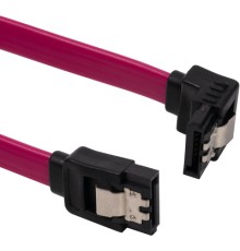 Кабель для передачі даних SATA III 0.3m 90° corner PowerPlant (CA914340)