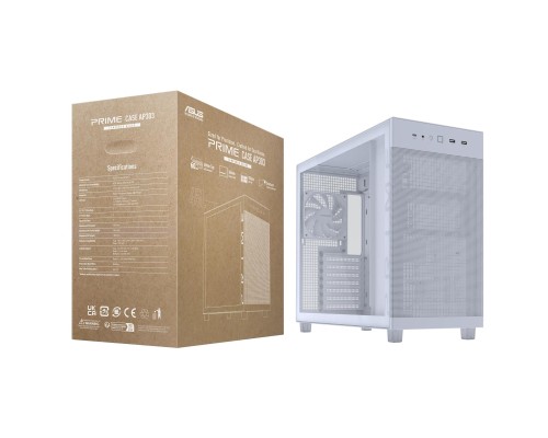 Корпус ASUS Prime AP303 TG White (90DC00V3-B39010)