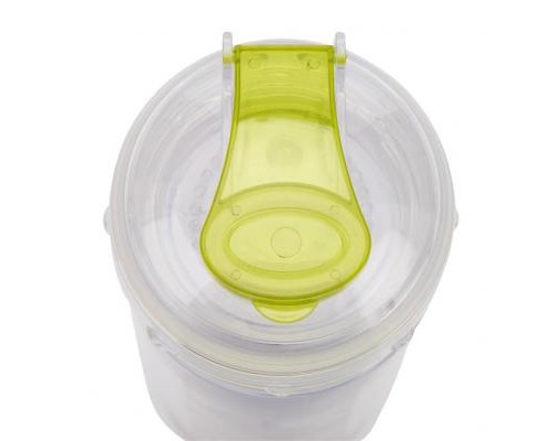 Пляшка для води XD Modo Tritan 500мл с зелёной крышкой (P436.817)