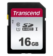 Карта пам'яті Transcend 16GB SDHC class 10 UHS-I U1 (TS16GSDC300S)