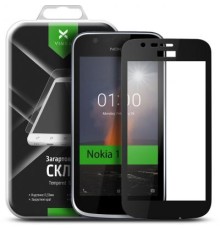 Скло захисне Vinga для Nokia 1 Black (VTPGS-N1B)