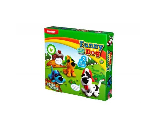 Набір для творчості Paulinda Super Dough Веселые Собаки 3в1 (PL-081555)