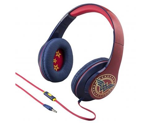 Навушники Ekids iHome Warner Bros Wonder Woman Mic (RI-M40WW.FXV7)