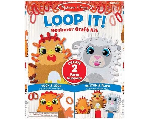 Набір для творчості Melissa&Doug Паперовий ляльковий театр Ферма (MD30194)