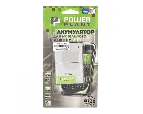 Акумуляторна батарея PowerPlant LG G3 S Dual 3500mAh (SM160105) Акумуляторна батарея PowerPlant LG G3 S Dual 3500mAh (SM160105)