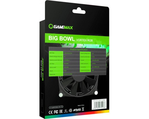 Кулер до корпусу Gamemax GMX-12-DBB