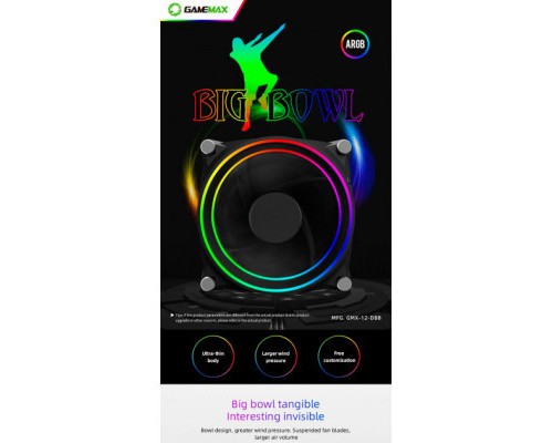 Кулер до корпусу Gamemax GMX-12-DBB