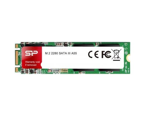 Накопичувач SSD M.2 2280 128GB Silicon Power (SP128GBSS3A55M28)