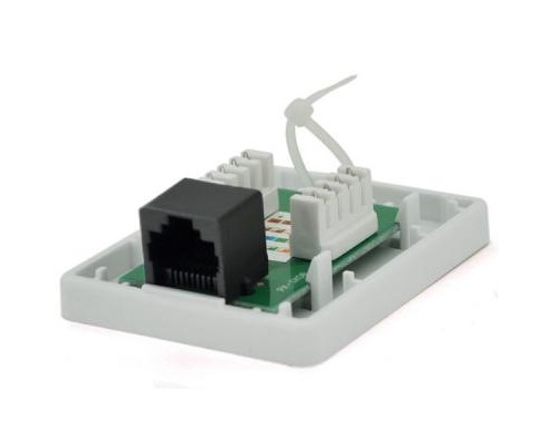 Комп'ютерна розетка RJ45x1 UTP, 8P8C, cat.5e Ritar (00197)