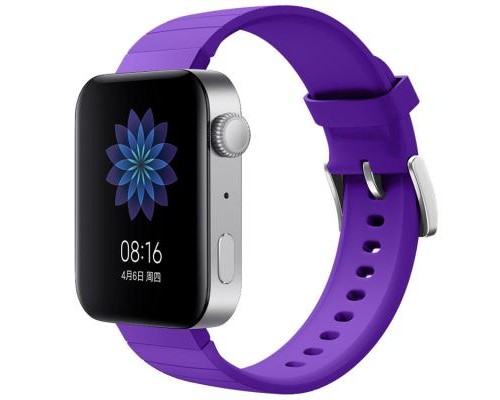 Ремінець до смарт-годинника BeCover Silicone для Xiaomi Mi Watch Purple (704519)
