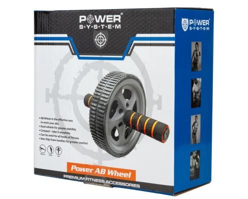 Ролик для преса Power System PS-4006 Grey-Black (PS-4006_Grey-Black)