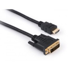 Кабель мультимедійний HDMI to DVI 24+1 3.0m Vinga (VCPHDMIDVI3)