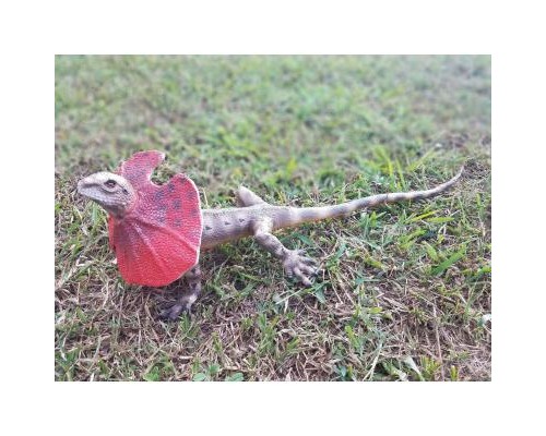 Фігурка Lanka Novelties Ящірка плащоносна, 55 см (21550)