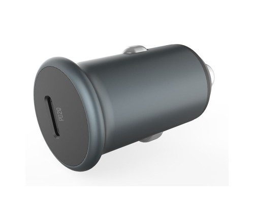 Зарядний пристрій ColorWay 1USB Car ( PD USB Type-C (20W) Gray (CW-CHA028PD-GR)