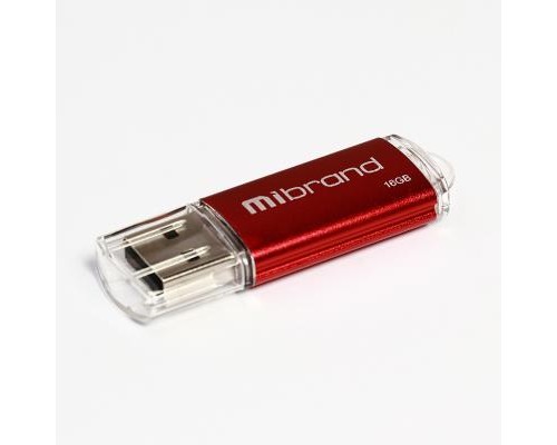 USB флеш накопичувач Mibrand 16GB Cougar Red USB 2.0 (MI2.0/CU16P1R) 