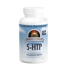 Амінокислота Source Naturals 5-HTP (гідроксітріптофан), 100мг, Serene Science, 60 капсул (SN1695)