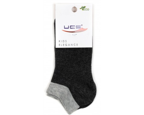 Шкарпетки дитячі UCS Socks короткі (M0C0201-0091-7B-darkgray)