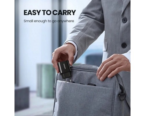 Зарядний пристрій Ugreen CD137 20W Type-C PD Charger (Black) (10191)