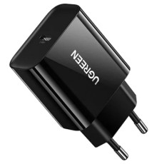 Зарядний пристрій Ugreen CD137 20W Type-C PD Charger (Black) (10191)