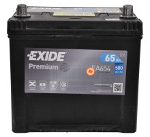 Акумулятор автомобільний EXIDE PREMIUM 65A (EA654)