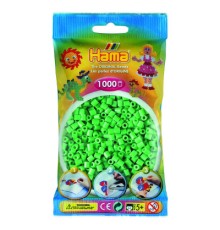 Набір для творчості Hama світло-зелених намистин 1000 шт термомозаіка (207-11)
