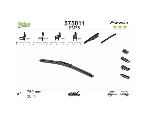 Щітка склоочисника Valeo 575011