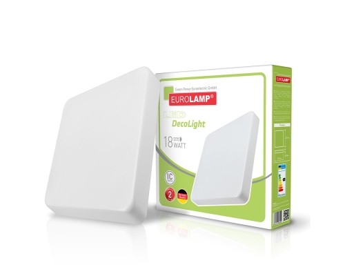 Світильник Eurolamp DecoLight 18W 4000K (LED-NLS-18/4(F)new)