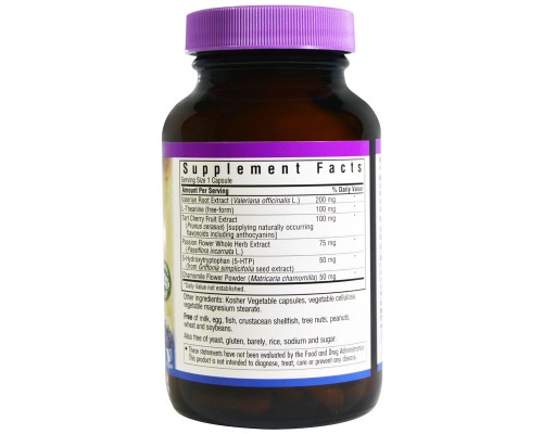 Трави Bluebonnet Nutrition Нормалізація сну, Targeted Choice, 60 рослинних капсул (BLB2006)