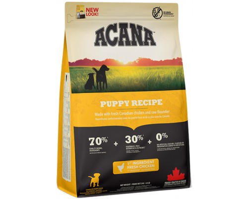 Сухий корм для собак ACANA Puppy Recipe для цуценят усіх порід 2 кг (0064992500207)