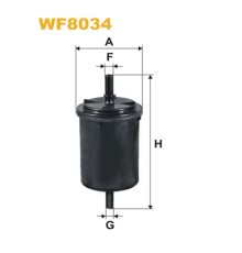 Фільтр паливний Wixfiltron WF8034