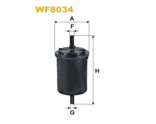 Фільтр паливний Wixfiltron WF8034
