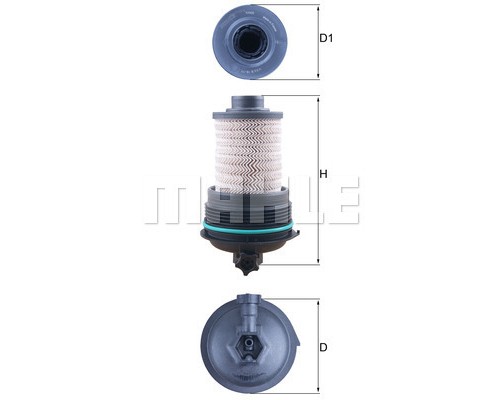 Фільтр паливний KOLBENSCHMIDT KX532