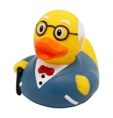 Іграшка для ванної Funny Ducks Качка Дідусь (L1901)