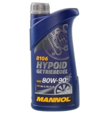 Трансмісійна олива Mannol HYPOID GETRIEBEOEL 1л 80W-90 (MN8106-1)