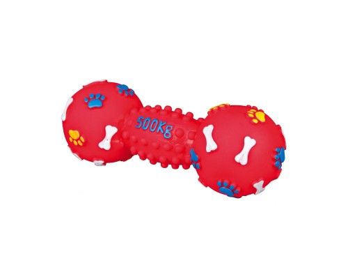 Іграшка для собак Trixie Гантель з пискавкою 19 см (вініл) (4011905033624)