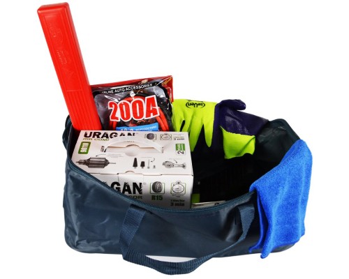 Набір техдопомоги Poputchik сіра з компресором (01-176-IS)