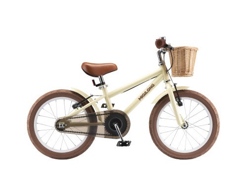 Дитячий велосипед Miqilong RM Бежевий 16