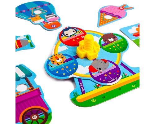 Розвиваюча іграшка Vladi Toys Fisher Price Парк розваг для малюків (укр) (VT2905-21)